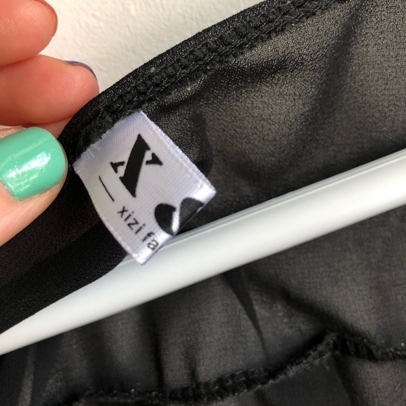 Black Sheer Long Sleeve Top - Picture 12 of 14